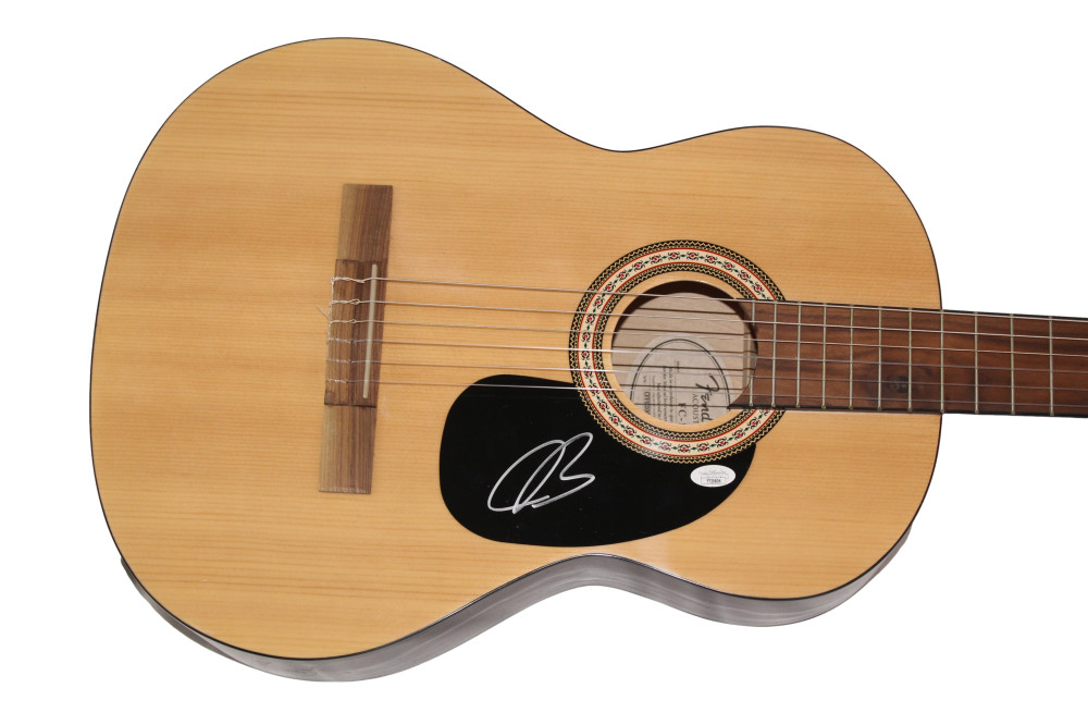 JOE BONAMASSA SIGNED AUTOGRAPH FULL SIZE FENDER ACOUSTIC GUITAR - BLUES ICON JSA