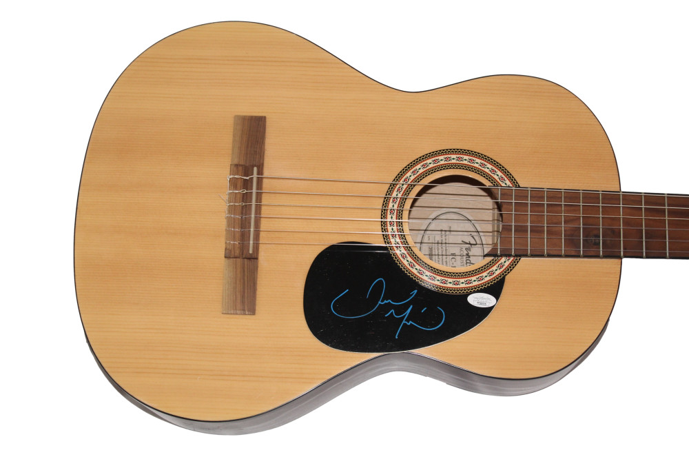 JERROD NIEMANN SIGNED AUTOGRAPH FULL SIZE FENDER ACOUSTIC GUITAR - RARE! JSA COA