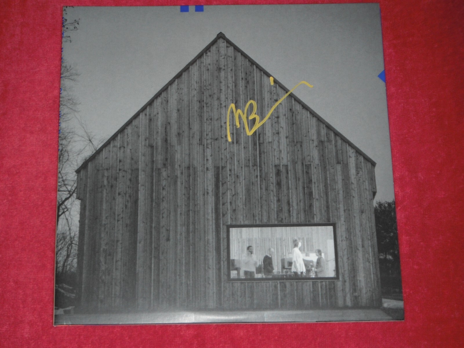 THE NATIONAL MATT BERNINGER SIGNED SLEEP WELL BEAST VINYL ALBUM