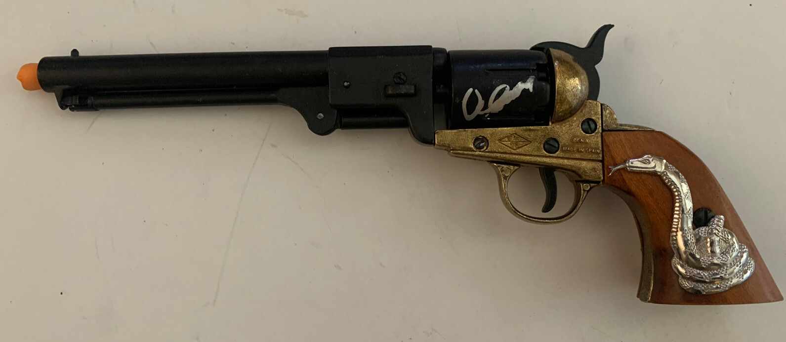 CLINT EASTWOOD SIGNED AUTOGRAPH REPLICA WESTERN GUN GOOD BAD UGLY BAS CERTIFIED COLLECTIBLE MEMORABILIA