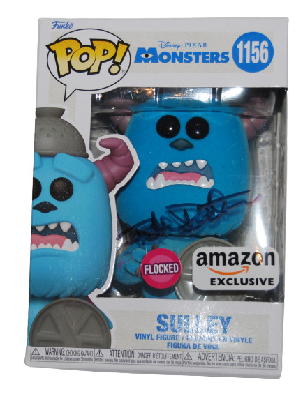 PETE DOCTER signed (MONSTER INC) Sulley Funko Pop #1156 BECKETT BAS BF87199