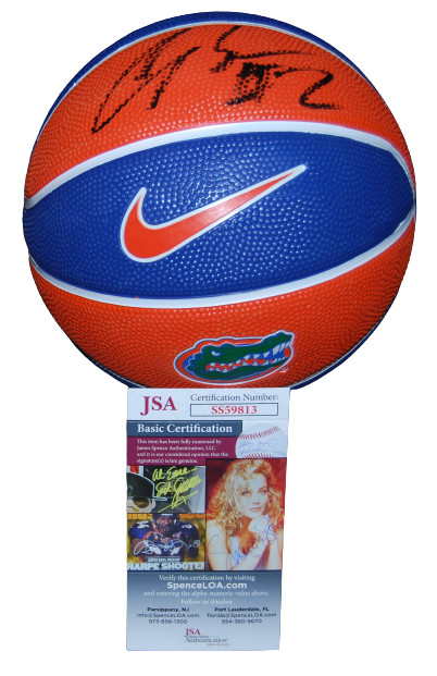 COREY BREWER signed (FLORIDA GATORS) Mini 7