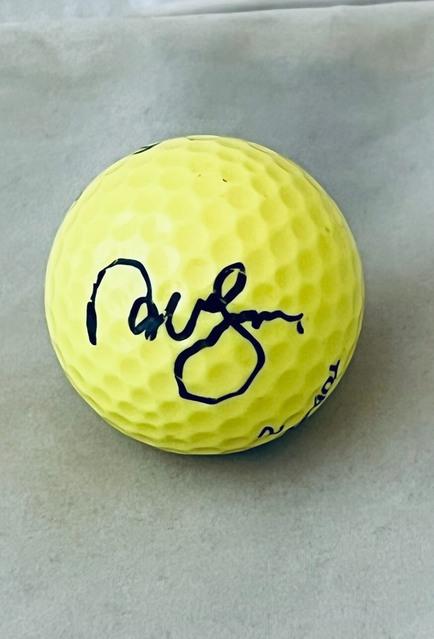 Natalie Gulbis signed Top Flite Golf Ball autographed LPGA