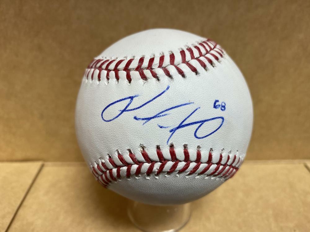 PAUL FRY SEATTLE MARINERS/BALTIMORE ORIOLES SIGNED AUTO M.L. BASEBALL W/ COA