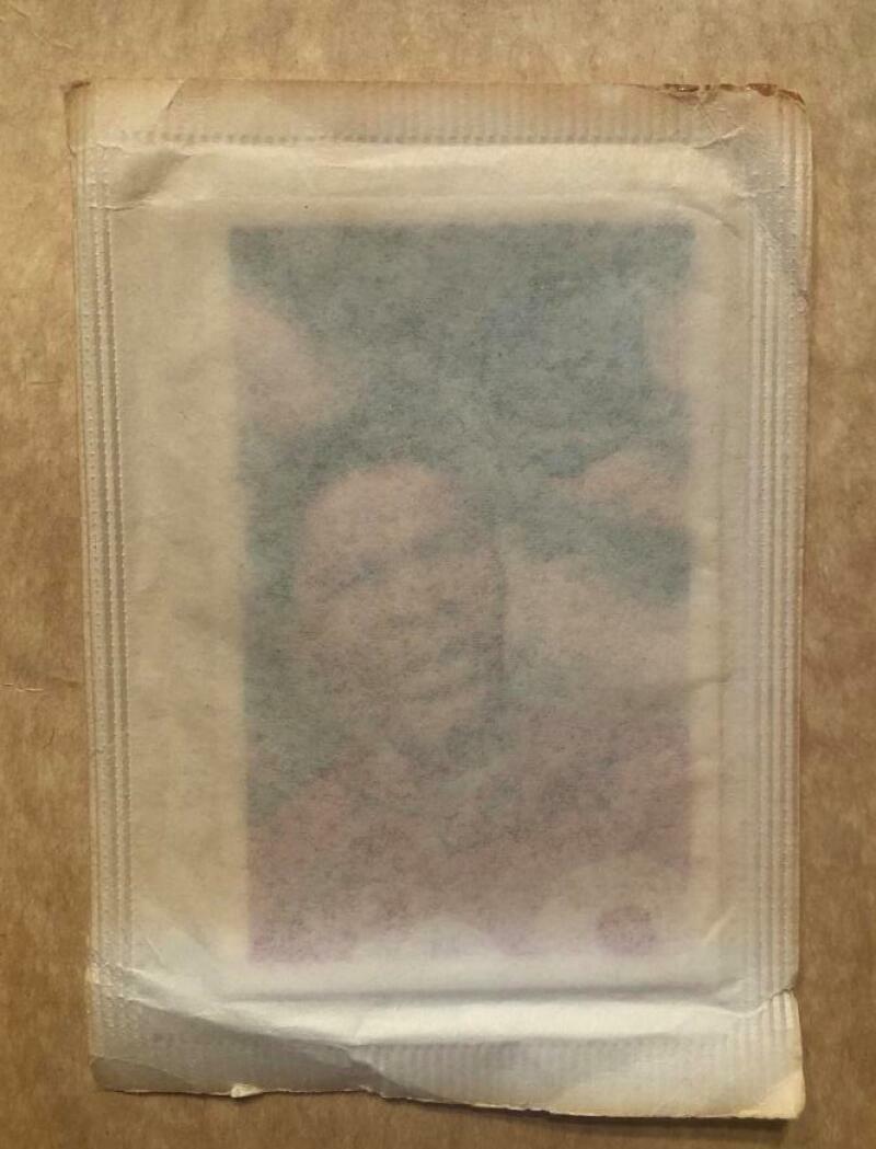 1970 POST CEREAL UNOPENED PACK CARL GARRETT PATRIOTS MINT