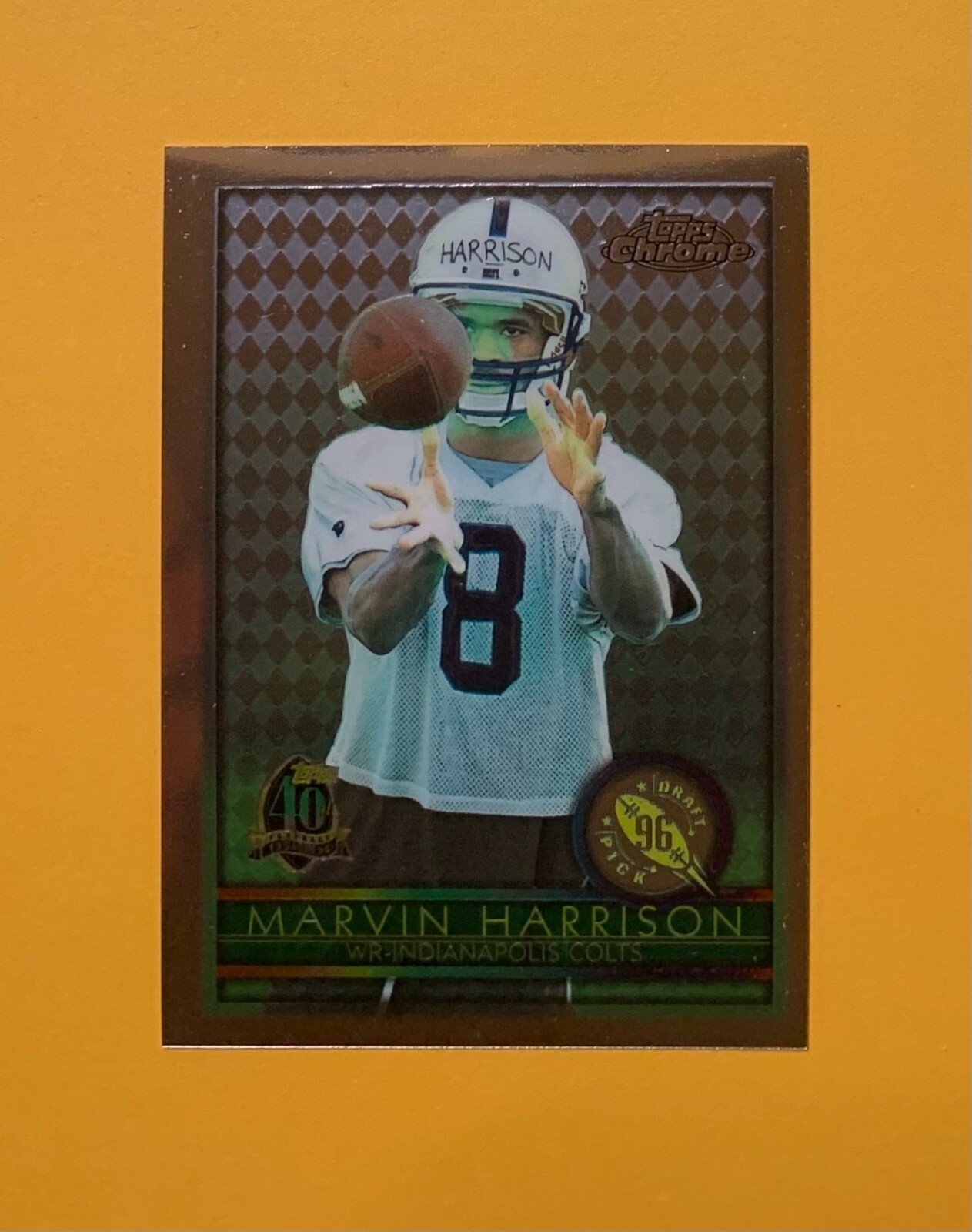 1996 TOPPS CHROME MARVIN HARRISON #156 COLTS
