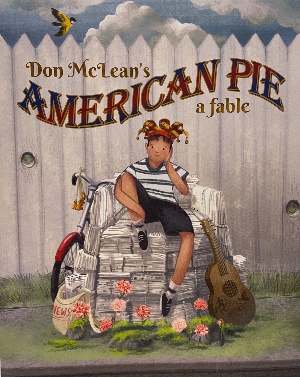 DON MCLEAN Signed Autograph Book Cover 