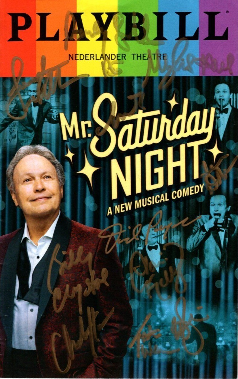 MR. SATURDAY NIGHT signed autographed CAST playbill BILLY CRYSTAL