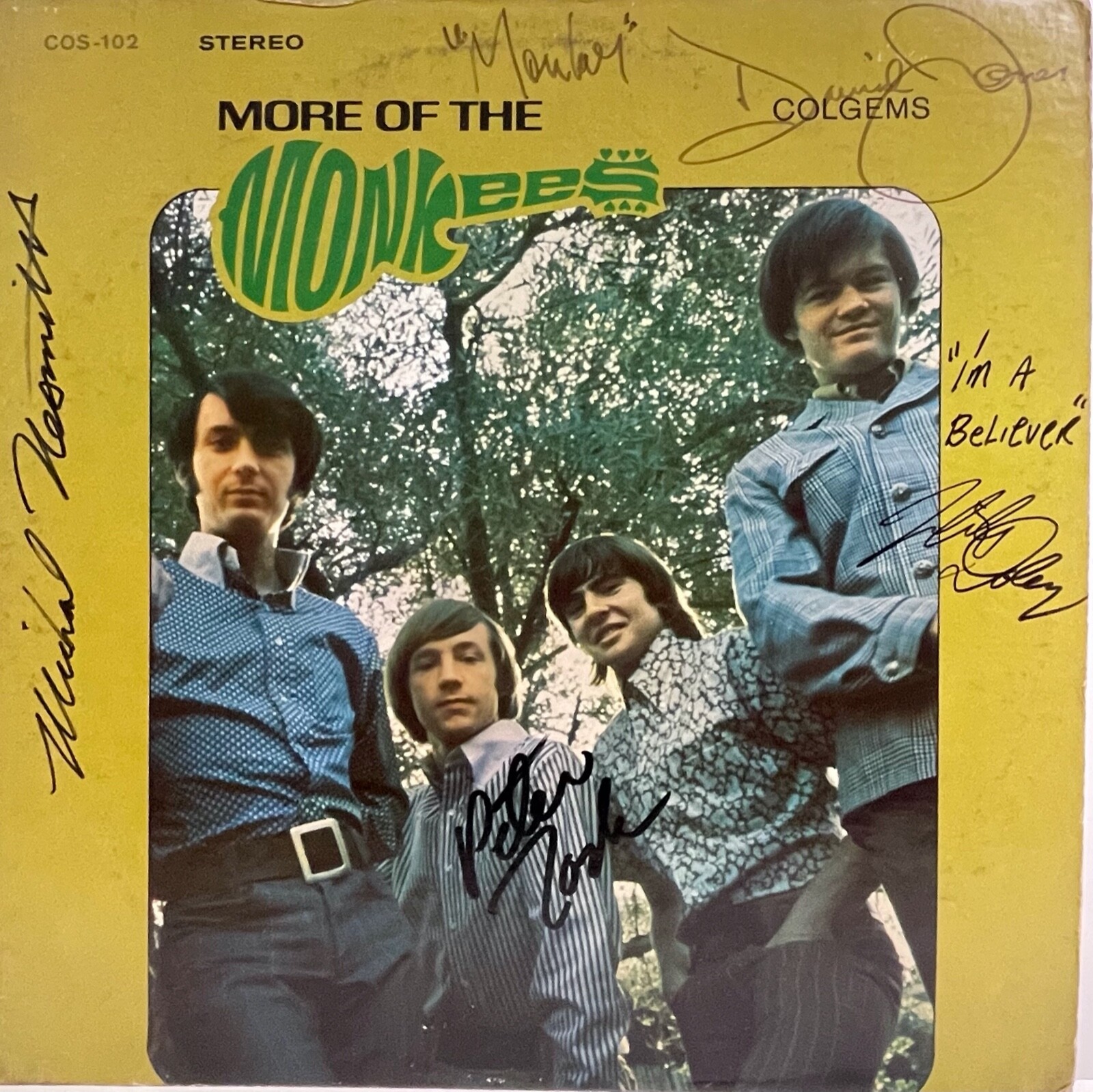 THE MONKEES Signed 