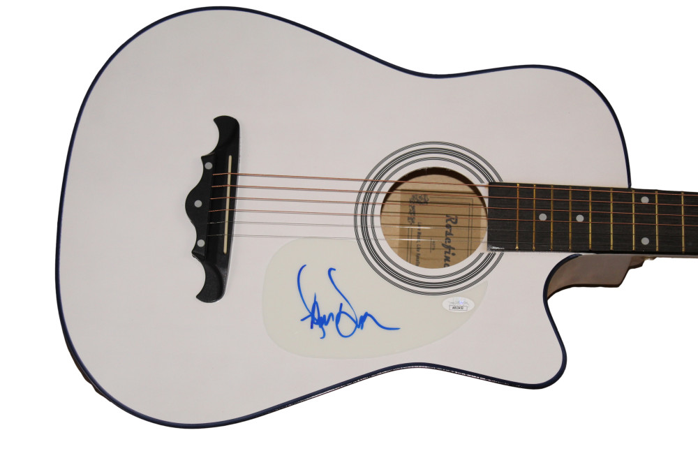 ADAM DURITZ SIGNED AUTOGRAPH FULL SIZE ACOUSTIC GUITAR COUNTING CROWS STUD JSA