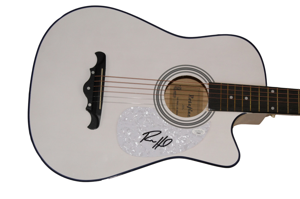 RYAN HURD SIGNED AUTOGRAPH FULL SIZE ACOUSTIC GUITAR - RARE! PELAGO W/ JSA COA