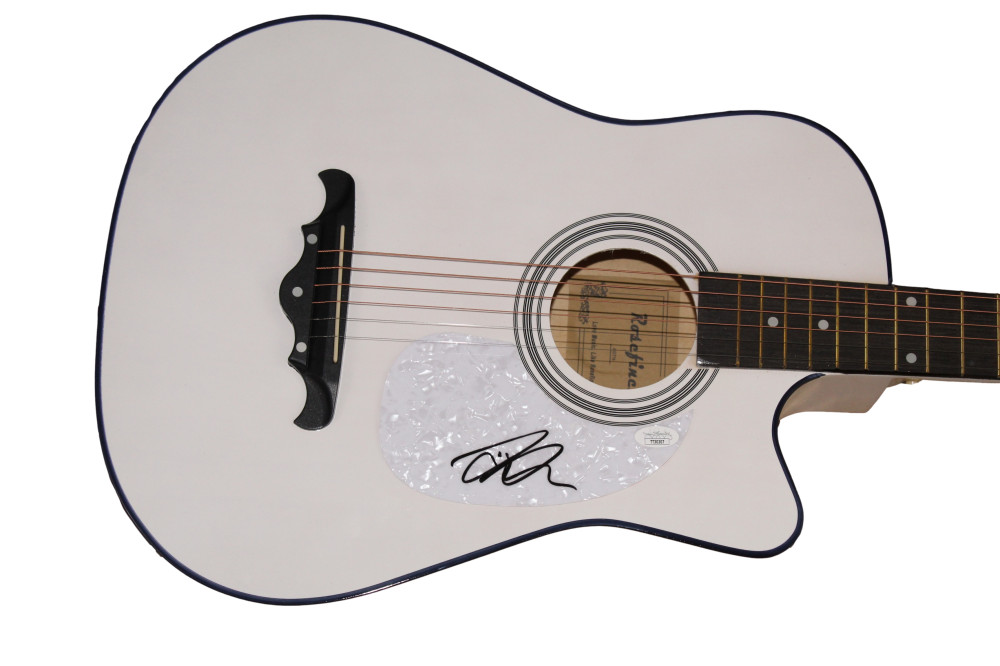 DEVIN DAWSON SIGNED AUTOGRAPH FULL SIZE ACOUSTIC GUITAR – DARK HORSE W/ JSA COA COLLECTIBLE MEMORABILIA