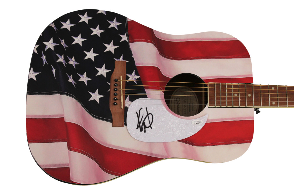 KIP MOORE SIGNED AUTOGRAPH CUSTOM 1/1 GIBSON EPIPHONE ACOUSTIC GUITAR - JSA COA