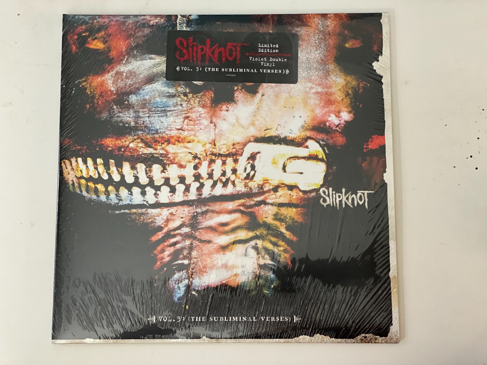 SLIPKNOT - VOLUME VOL. 3 SUBLIMINAL VERSES 2XLP VINYL - SEALED - VIOLET