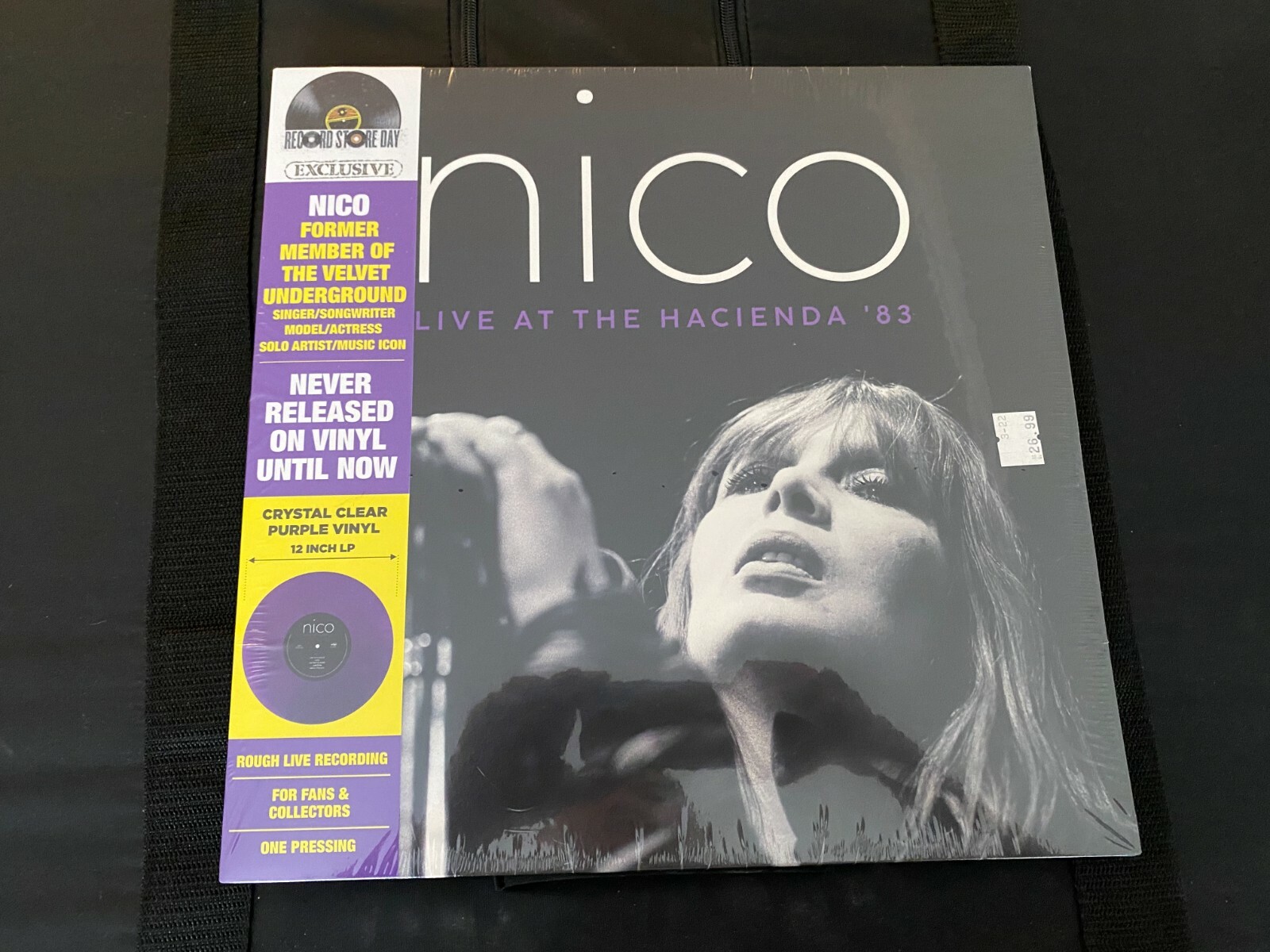 NICO - LIVE AT THE HACIENDA '83 LP VINYL RECORD STORE DAY RSD 2022