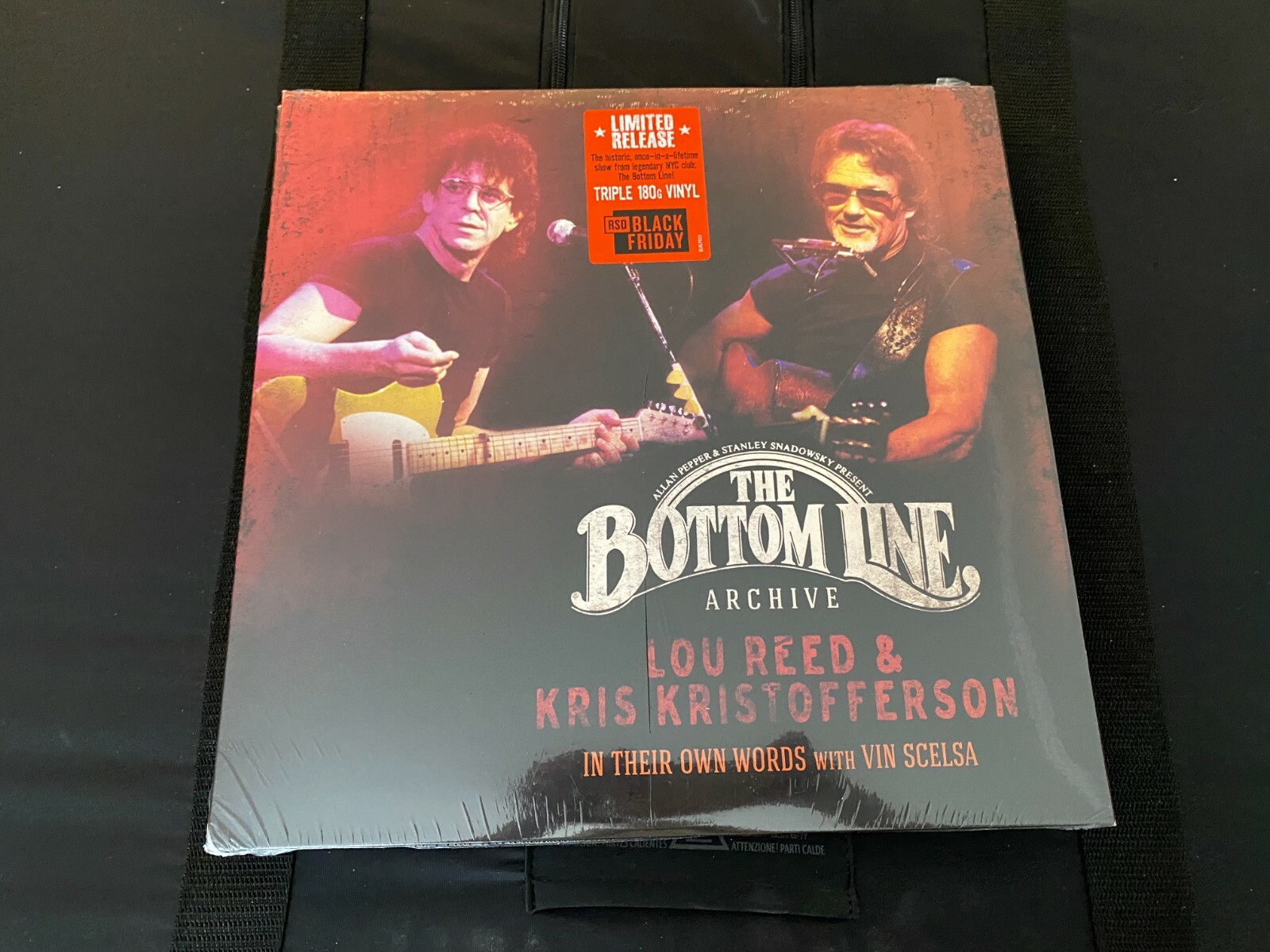 LOU REED KRIS KRISTOFFERSON - BOTTOM LINE ARCHIVES 3XLP VINYL RSD 2022