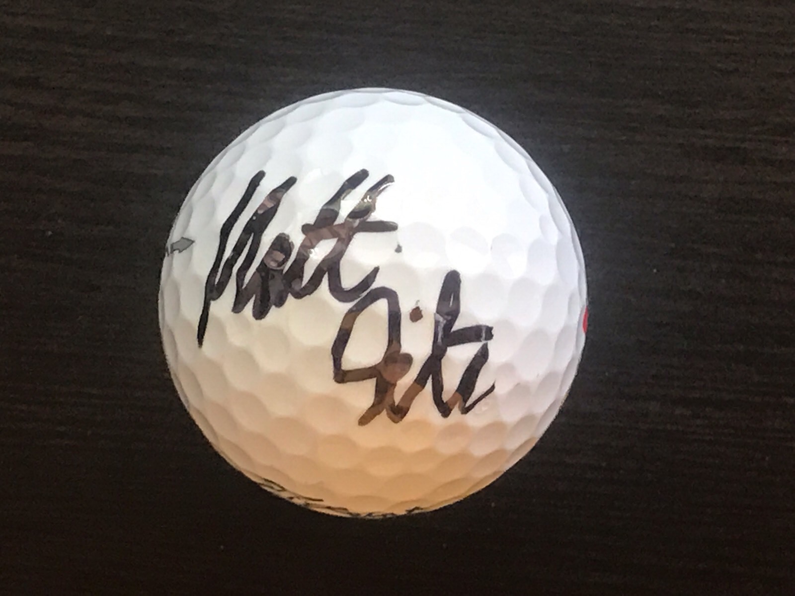 MATT FITZPATRICK HAND SIGNED AUGUSTA MASTERS GOLF BALL PGA US OPEN CHAMP