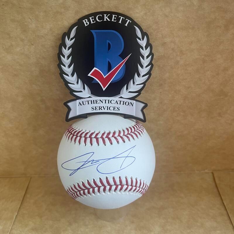 DIEGO CARTAYA LOS ANGELES DODGERS SIGNED AUTO M.L. BASEBALL BAS WITNESSED