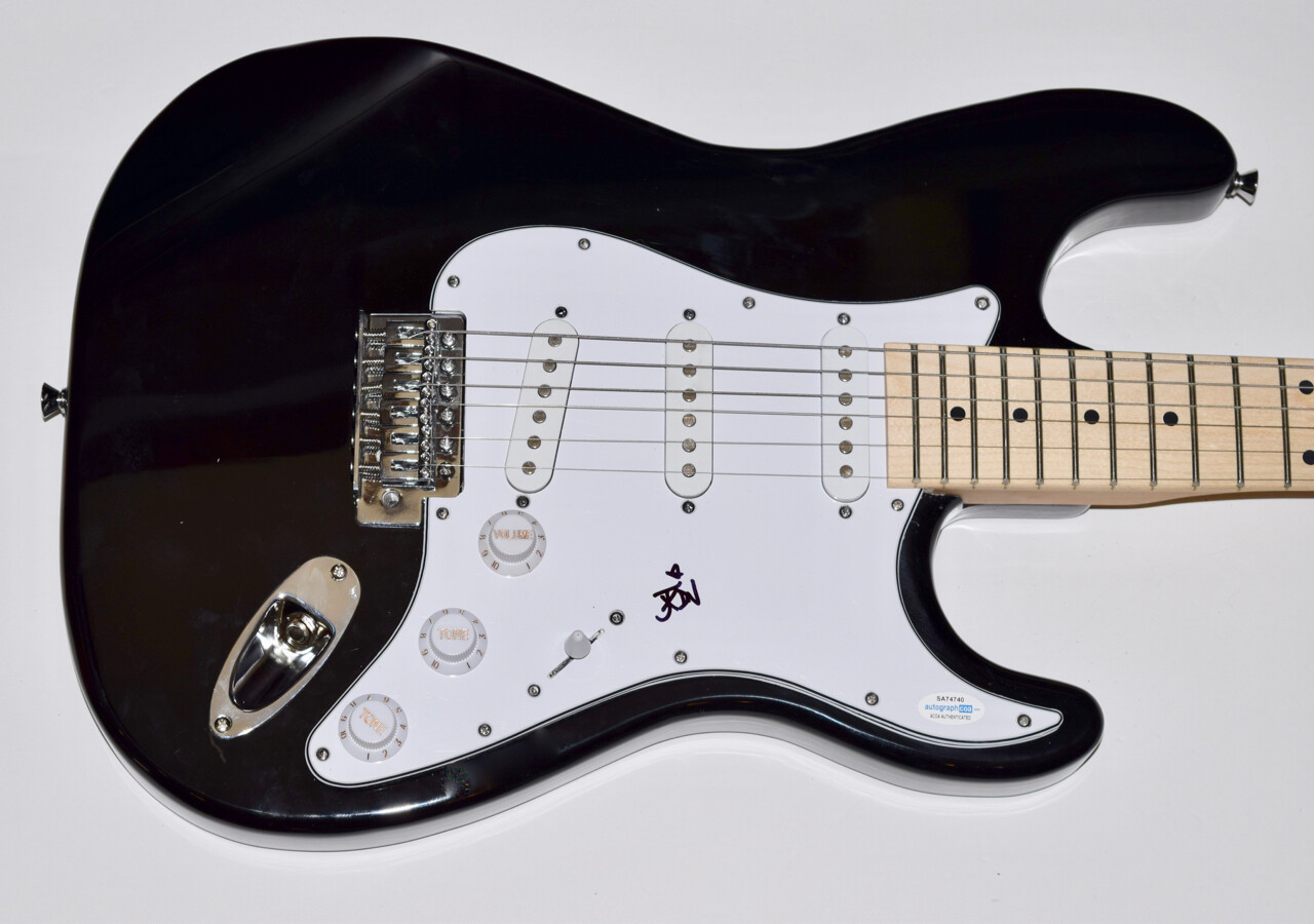 Jxdn Jaden Hossler Signed Autographed Electric Guitar Angels & Demons ACOA COA