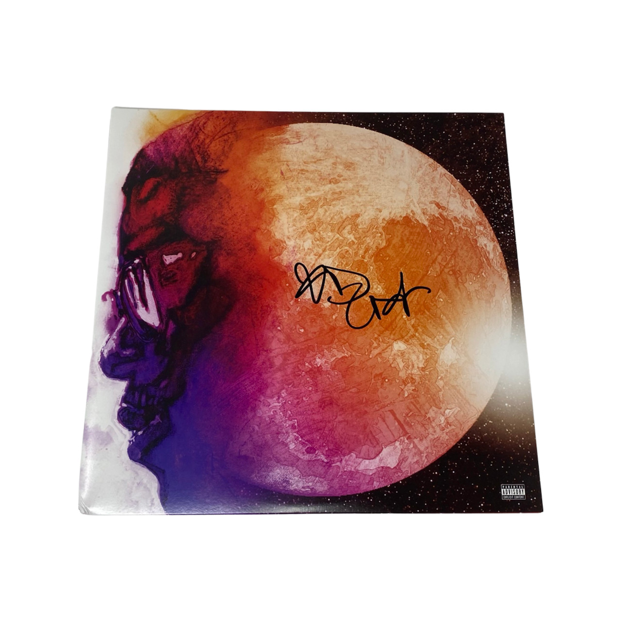 KID CUDI SIGNED AUTOGRAPHED MAN ON THE MOON VINYL RECORD ALBUM LP BECKETT COA COLLECTIBLE MEMORABILIA