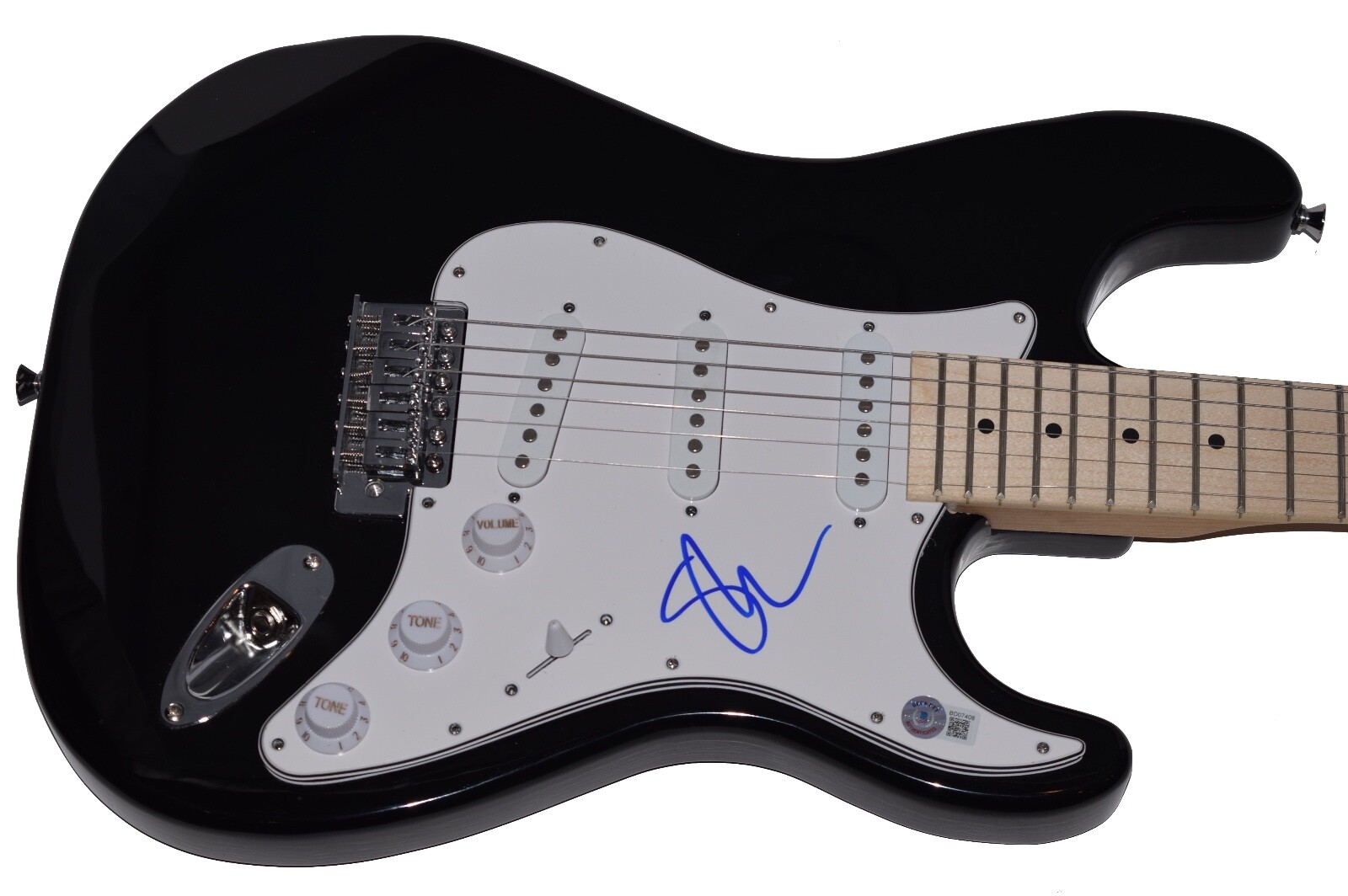 Steve Stevens Signed Autograph Electric Guitar Billy Idol Guitarist Beckett COA