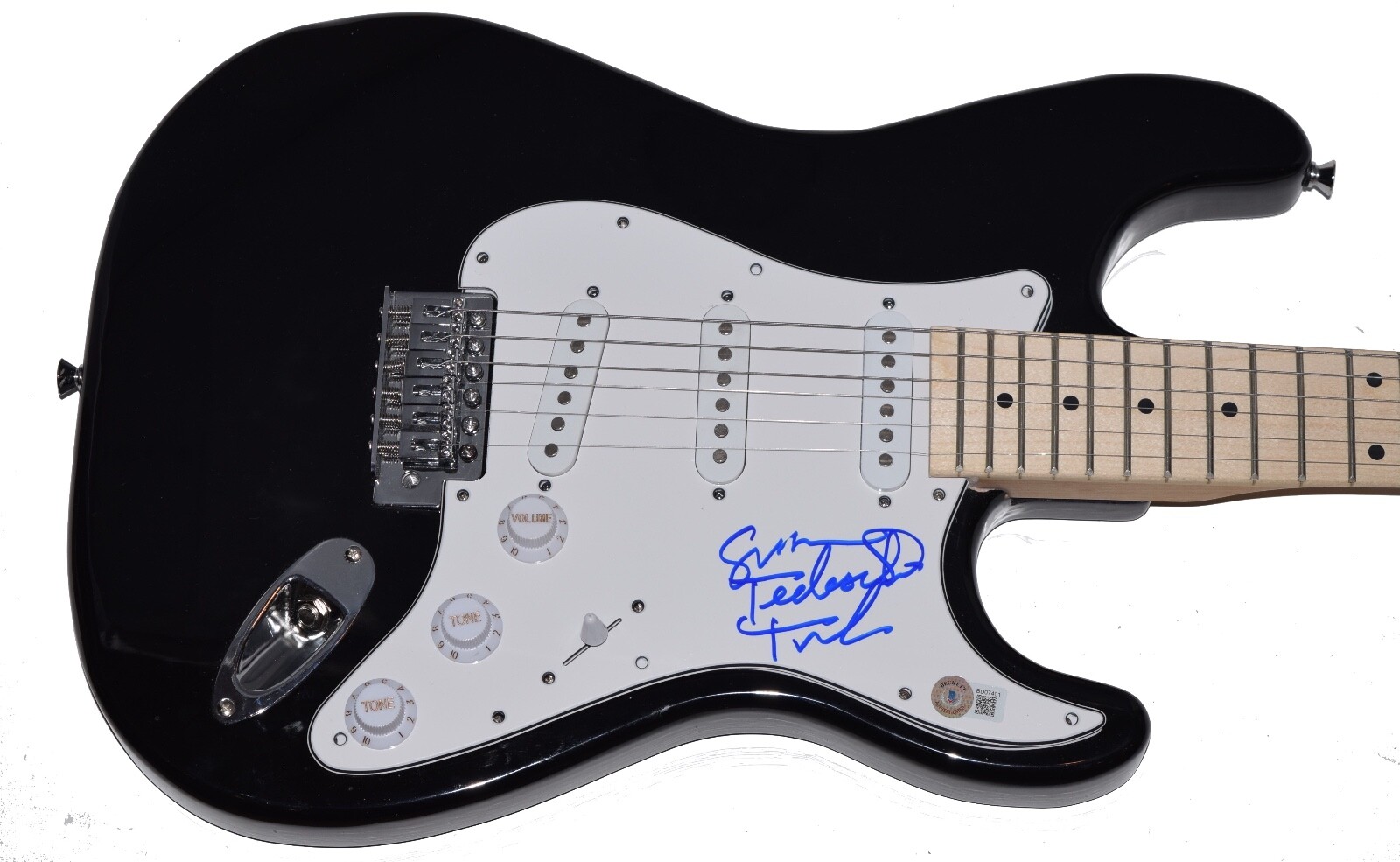 SUSAN TEDESCHI TRUCKS SIGNED ELECTRIC GUITAR TEDESCHI TRUCKS BAND BECKETT COA COLLECTIBLE MEMORABILIA