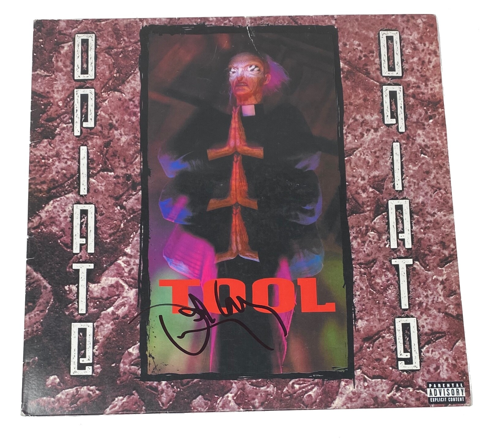 DANNY CAREY SIGNED AUTOGRAPHED TOOL OPIATE VINYL RECORD LP ALBUM EP BECKETT COA COLLECTIBLE MEMORABILIA