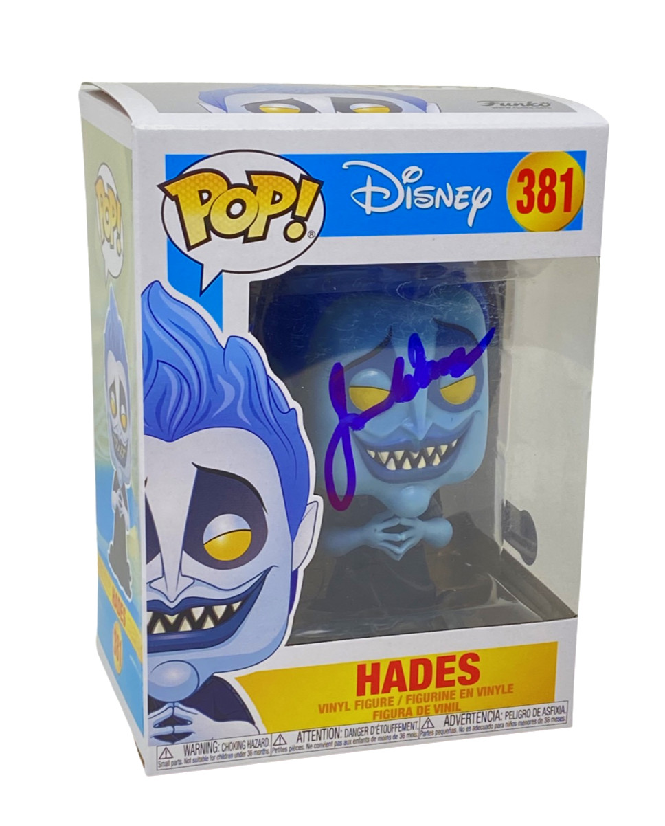James Woods Signed Autographed Hades Hercules Funko Pop Figure Beckett COA