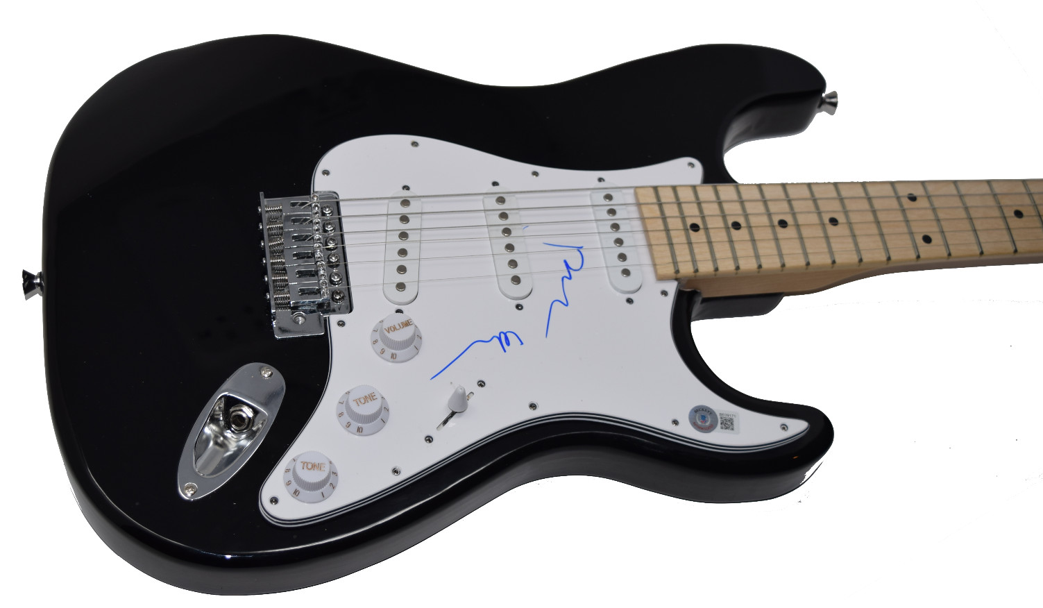 TRE COOL SIGNED AUTOGRAPHED ELECTRIC GUITAR GREEN DAY BECKETT COA COLLECTIBLE MEMORABILIA