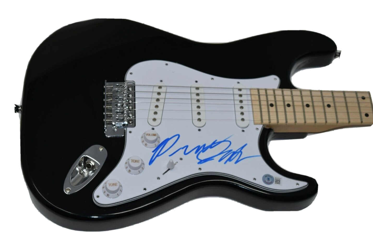 PRINCE JACKSON SIGNED AUTOGRAPHED ELECTRIC GUITAR MICHAEL’S SON BECKETT COA COLLECTIBLE MEMORABILIA