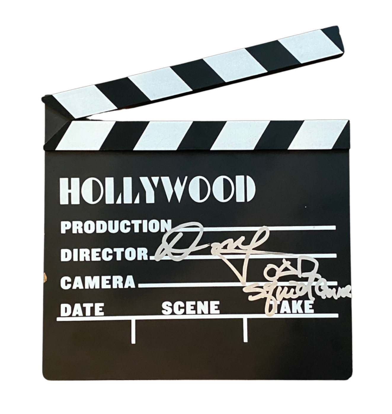Hwang Dong-hyuk Signed Squid Game Director's Clapboard Show Creator Beckett COA