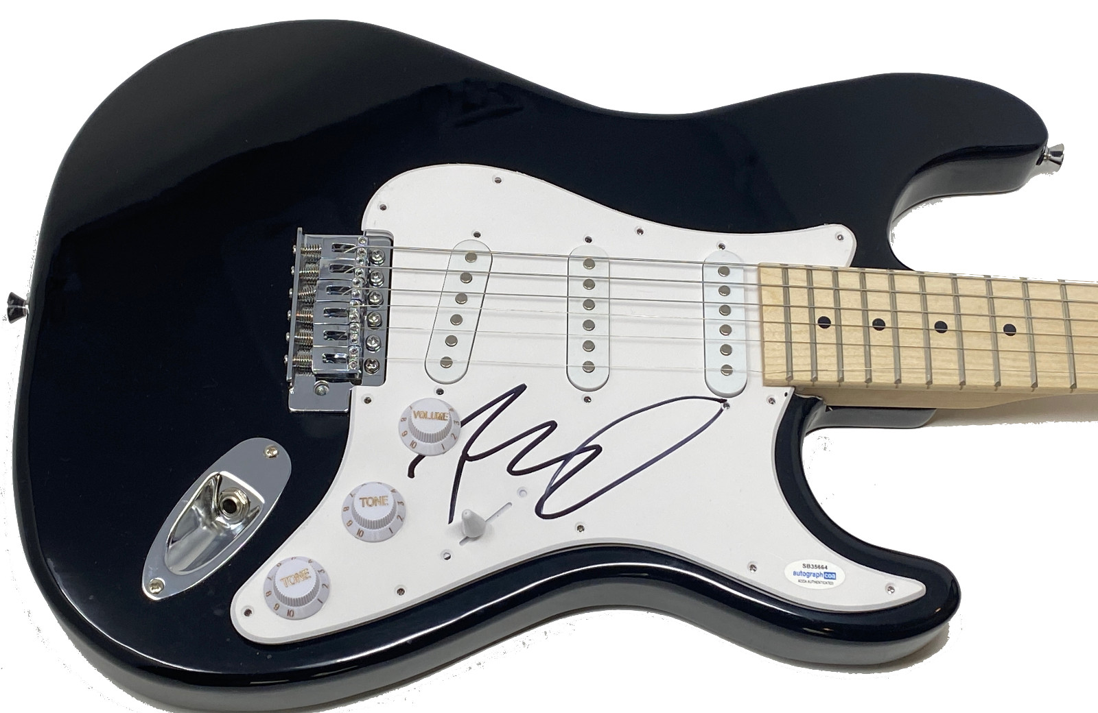 TAYLOR DAYNE SIGNED AUTOGRAPHED ELECTRIC GUITAR TELL IT TO MY HEART ACOA COA COLLECTIBLE MEMORABILIA