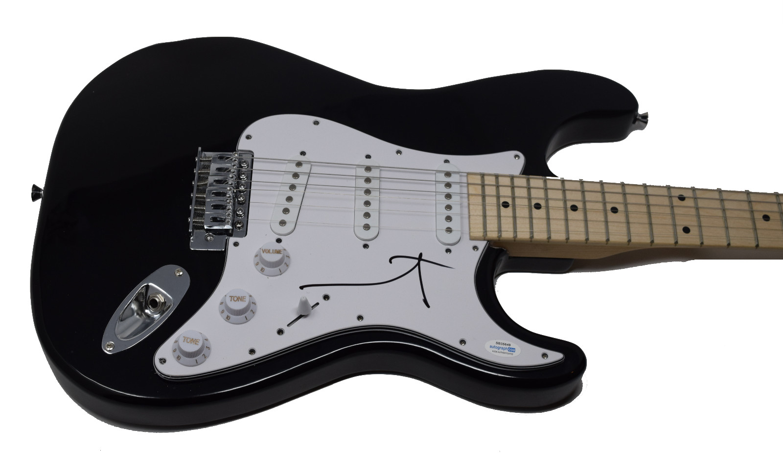 KANYE WEST YE SIGNED AUTOGRAPHED ELECTRIC GUITAR HIP HOP RAPPER ACOA COA COLLECTIBLE MEMORABILIA