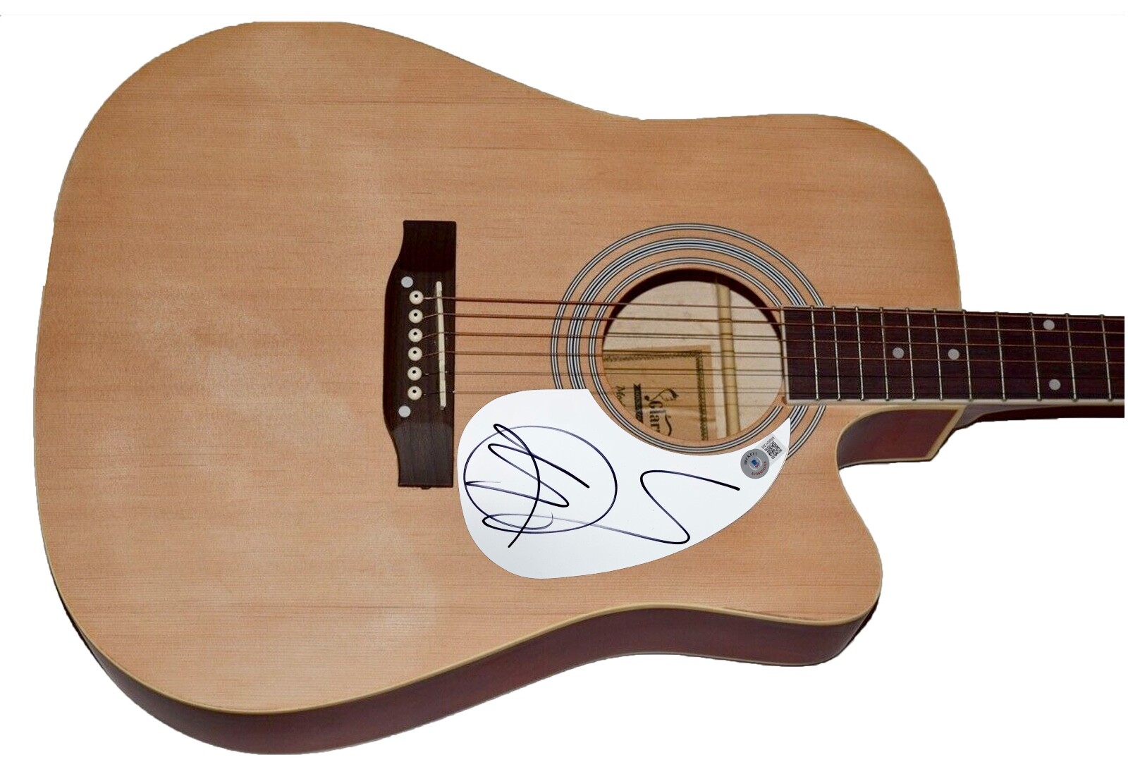 FINNEAS O’CONNELL SIGNED AUTOGRAPHED ACOUSTIC GUITAR BILLIE EILISH BECKETT COA COLLECTIBLE MEMORABILIA