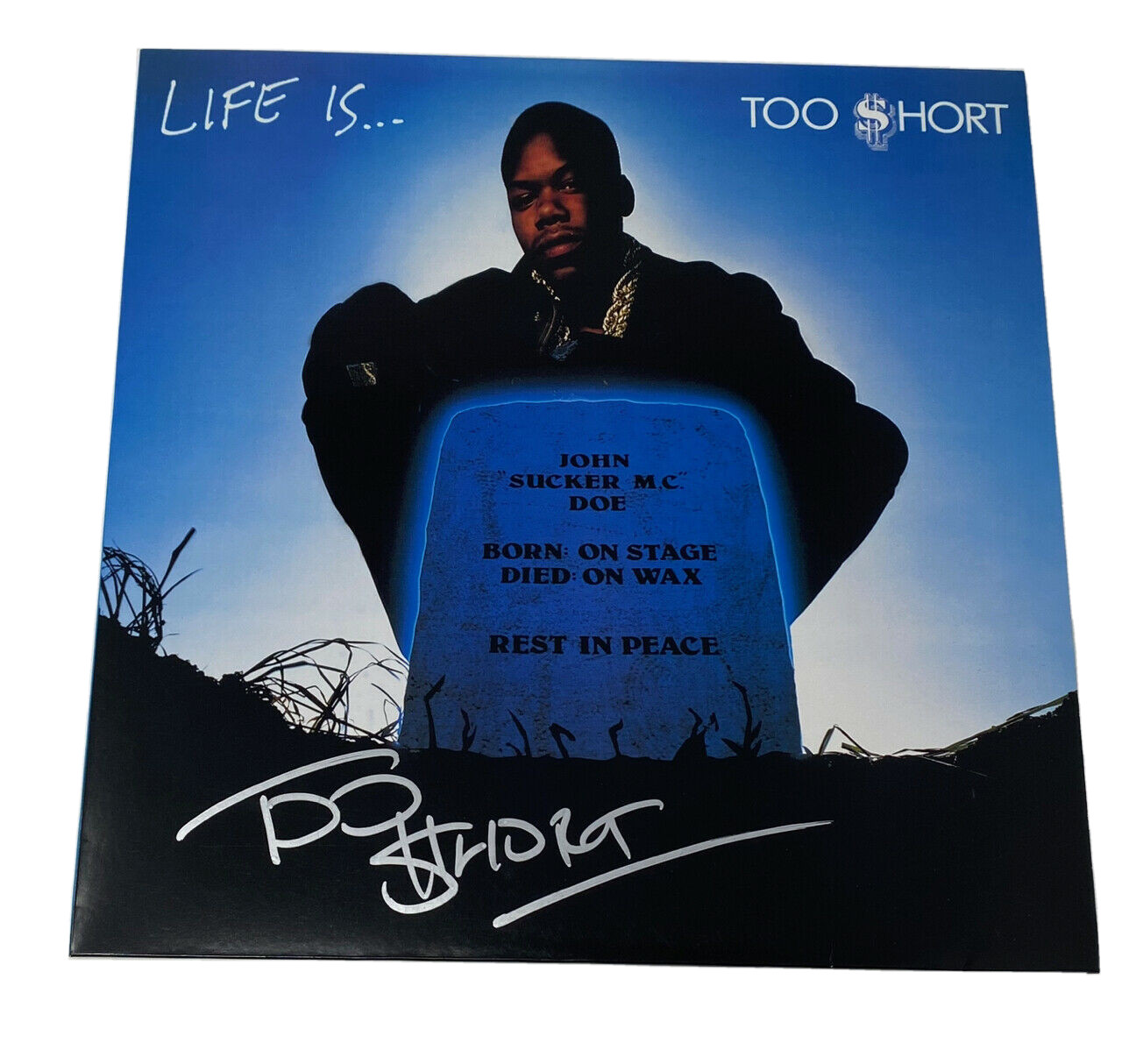 TOO SHORT SIGNED AUTOGRAPHED LIFE IS TOO $HORT VINYL RECORD ALBUM LP BECKETT COA COLLECTIBLE MEMORABILIA