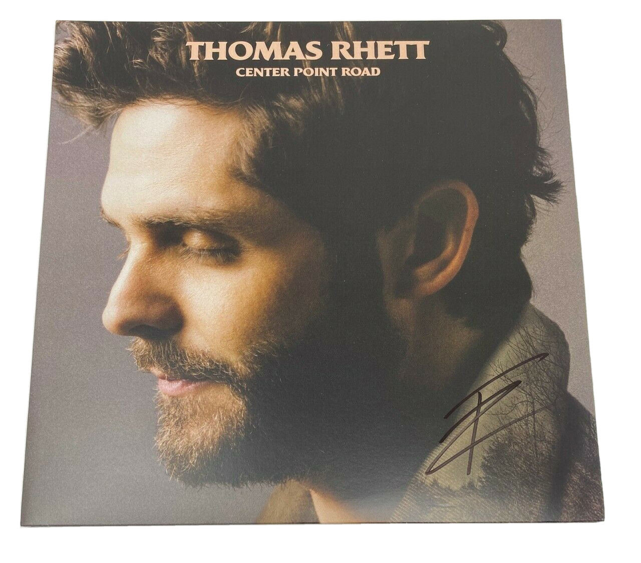 Thomas Rhett Signed Autographed Center Point Road Vinyl Album LP Beckett COA