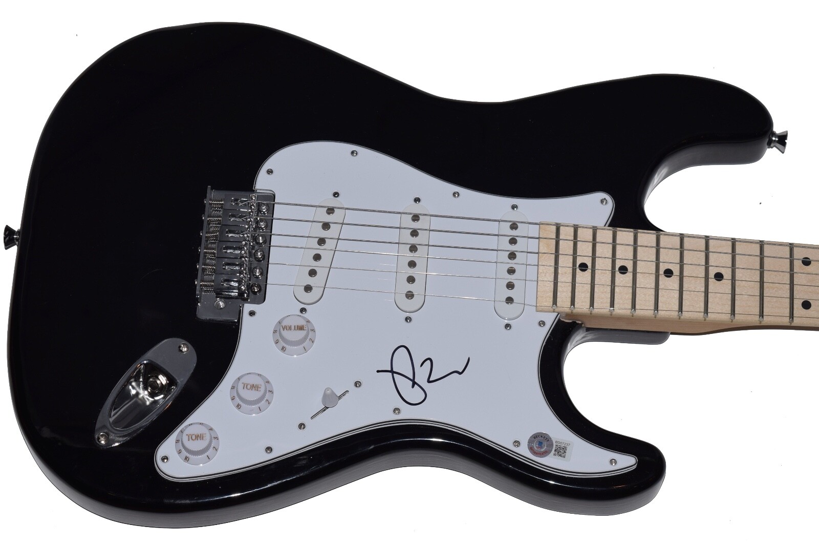 PETE WENTZ SIGNED AUTOGRAPHED ELECTRIC GUITAR BECKETT BAS COA COLLECTIBLE MEMORABILIA