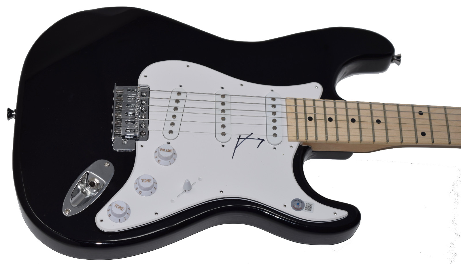 JARED LETO SIGNED AUTOGRAPHED ELECTRIC GUITAR THIRTY SECONDS TO MARS BECKETT COA COLLECTIBLE MEMORABILIA