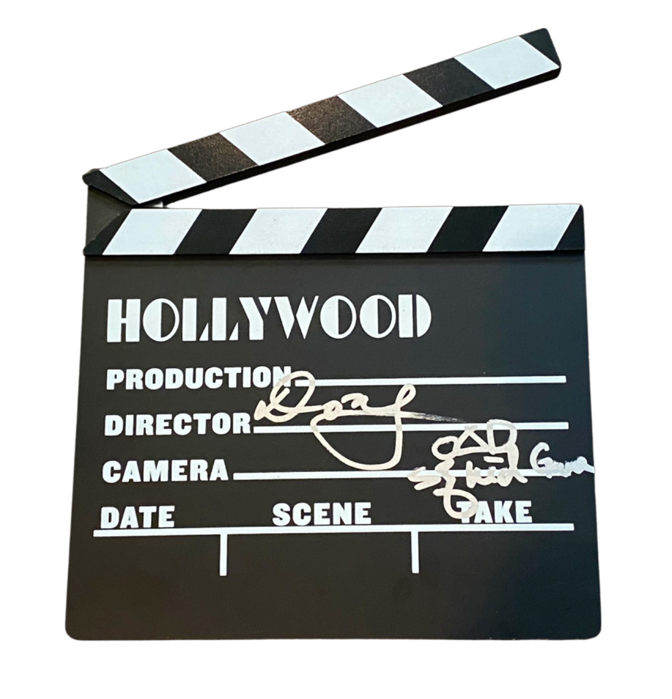 Hwang Dong-hyuk Squid Game Creator Signed Autographed Clapboard Beckett COA