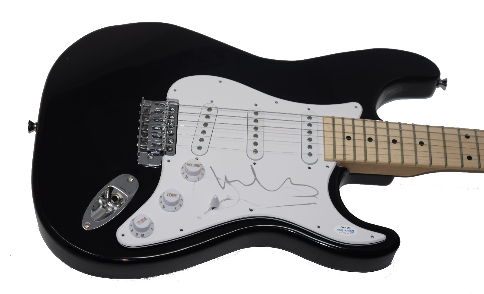 Mickey Avalon Signed Autographed Electric Guitar ACOA COA