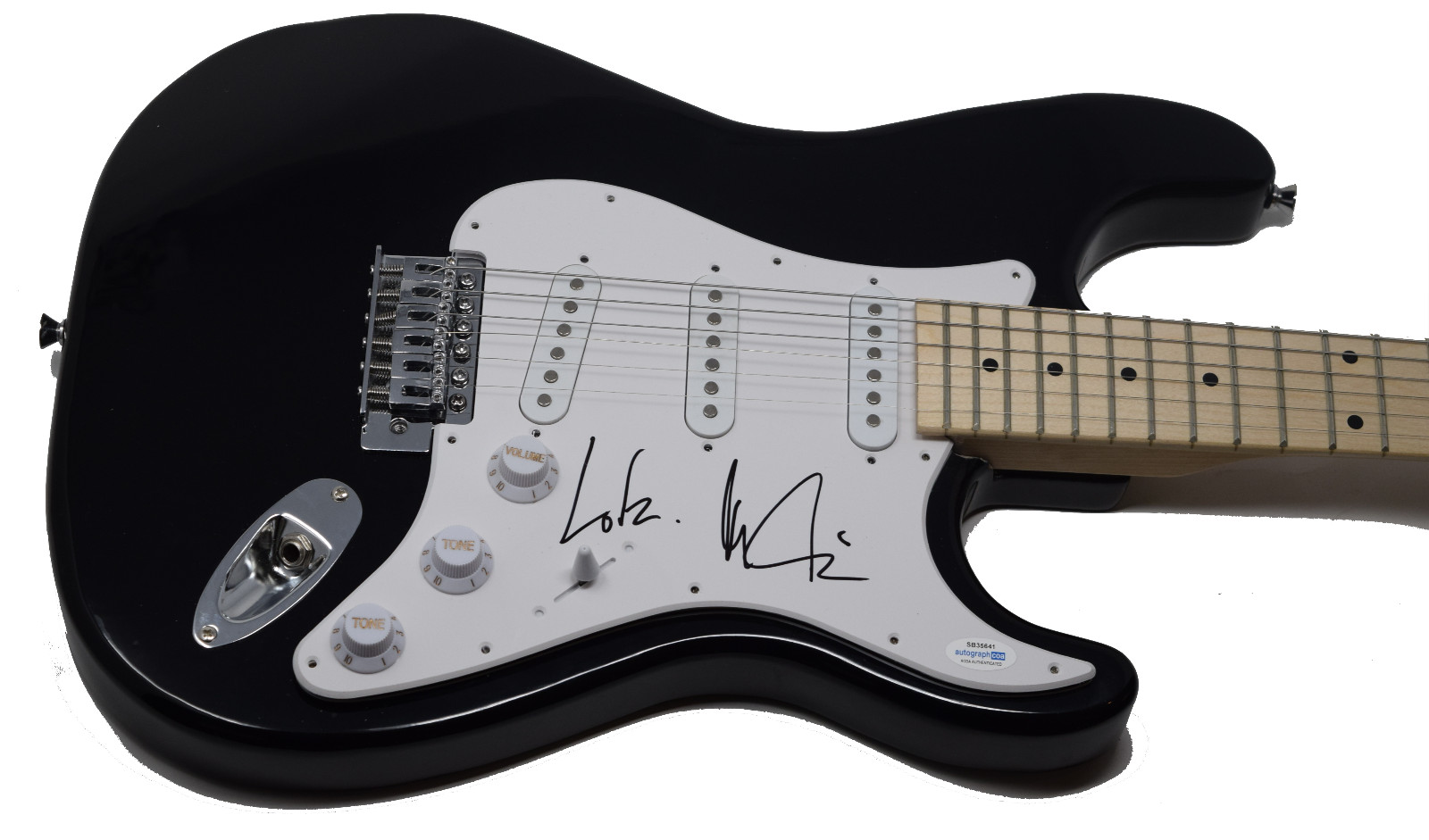 MACY GRAY SIGNED AUTOGRAPHED ELECTRIC GUITAR I TRY SINGER ACOA COA COLLECTIBLE MEMORABILIA