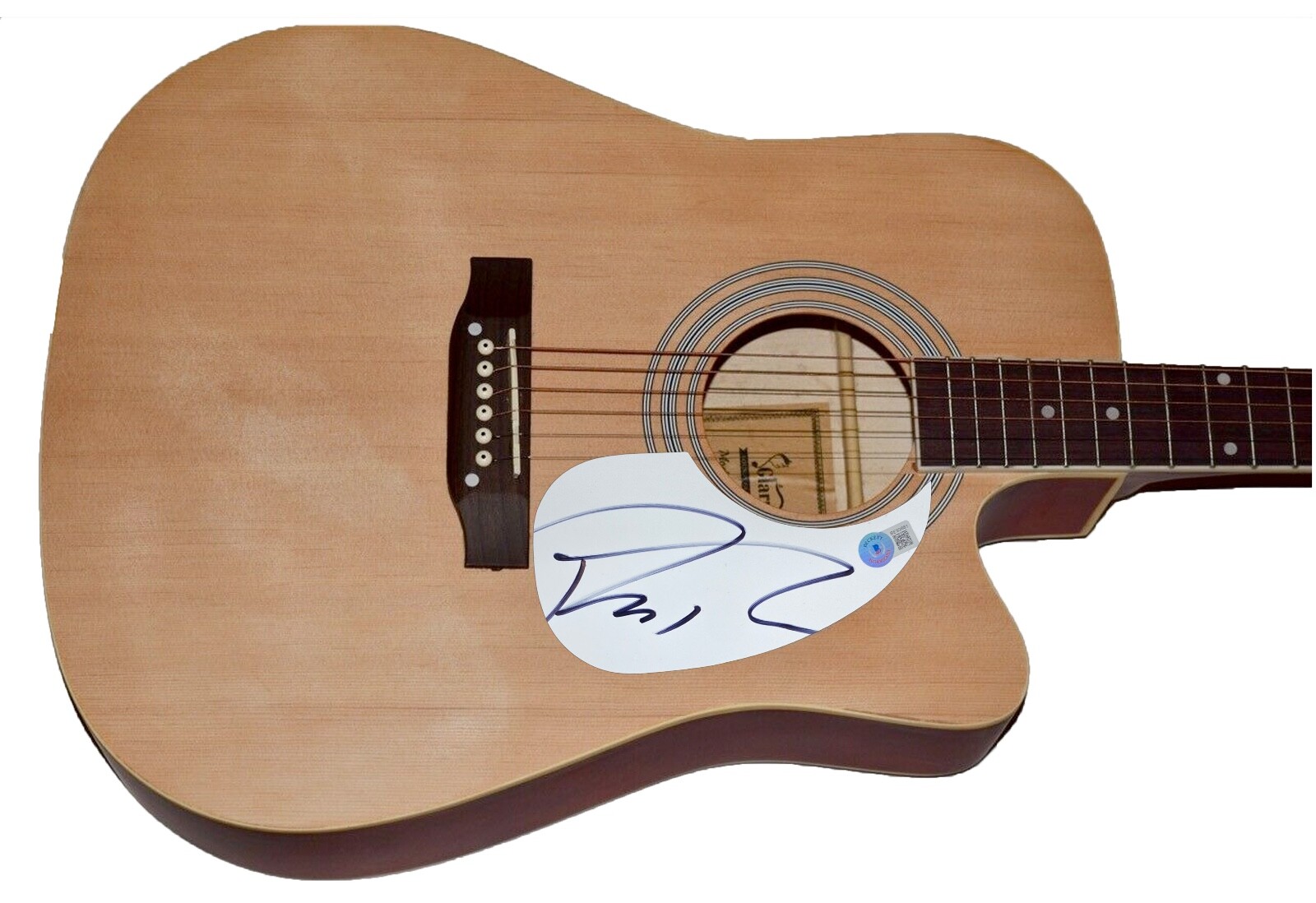 Rob Thomas Matchbox Twenty Signed Autographed Acoustic Guitar Beckett COA