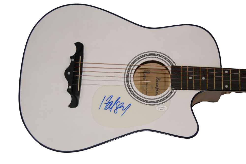 HALSEY SIGNED AUTOGRAPH FULL SIZE ACOUSTIC GUITAR - SEXY BADLANDS SINGER JSA COA