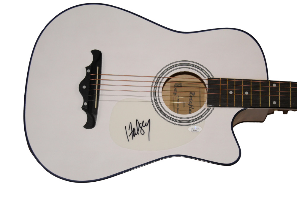 HALSEY SIGNED AUTOGRAPH FULL SIZE ACOUSTIC GUITAR - SEXY SINGER RARE! W/ JSA COA