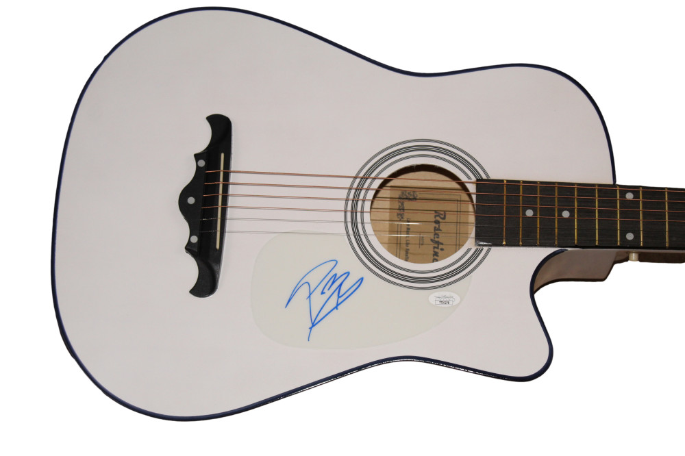 POST MALONE SIGNED AUTOGRAPH ACOUSTIC GUITAR - TWELVE CARAT TOOTHACHE JSA COA