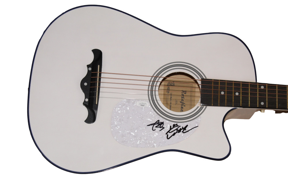 LOCASH COWBOYS SIGNED AUTOGRAPH FULL SIZE ACOUSTIC GUITAR - VERY RARE! JSA COA