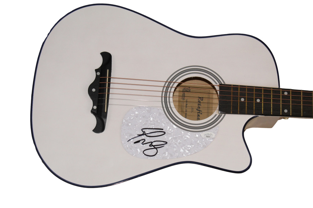 SCOTTY MCCREERY SIGNED AUTOGRAPH FULL SIZE ACOUSTIC GUITAR CLEAR AS DAY JSA COA