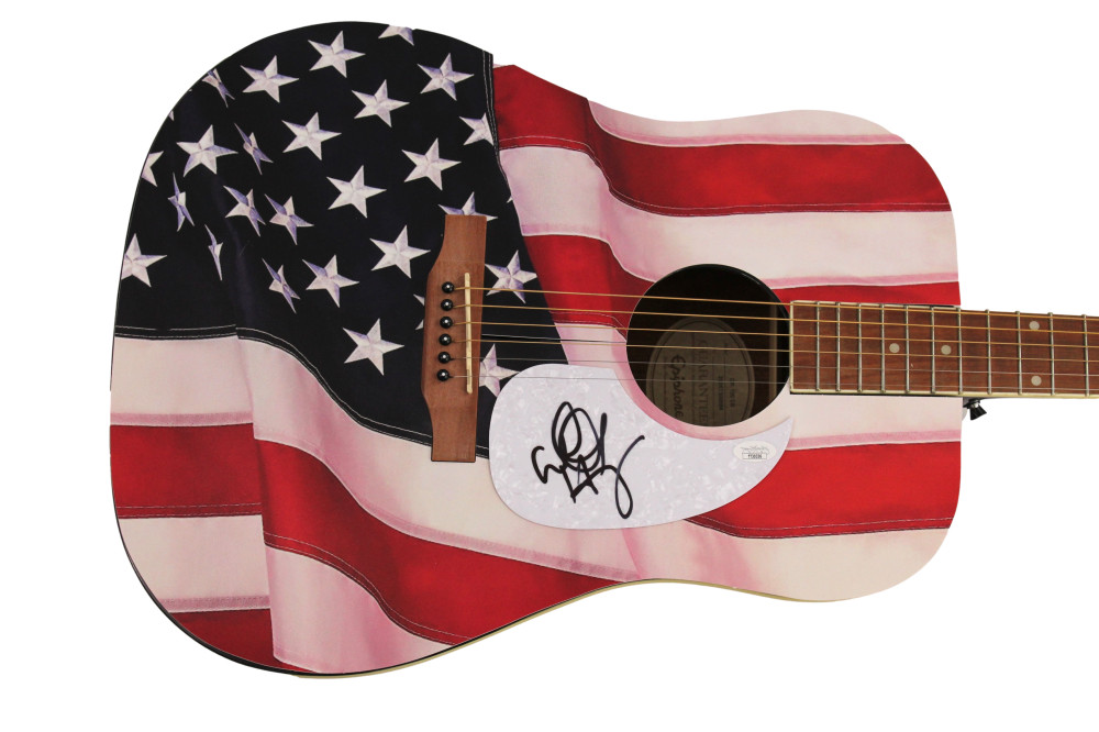 WALKER HAYES SIGNED AUTOGRAPH CUSTOM 1/1 GIBSON EPIPHONE ACOUSTIC GUITAR JSA COA