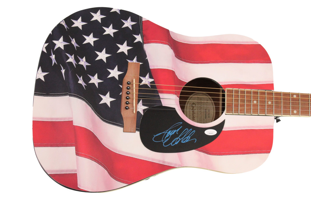 JASON ALDEAN SIGNED AUTOGRAPH CUSTOM 1/1 GIBSON EPIPHONE ACOUSTIC GUITAR JSA COA