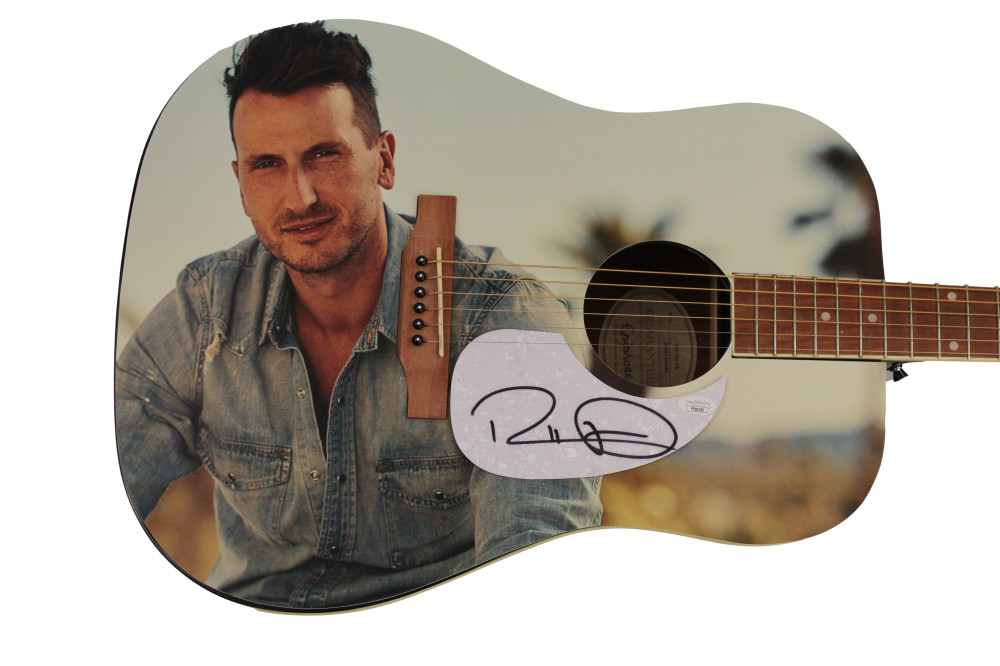 RUSSELL DICKERSON SIGNED AUTOGRAPH CUSTOM GIBSON EPIPHONE ACOUSTIC GUITAR JSA COLLECTIBLE MEMORABILIA